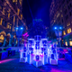 Illustration for article titled Sydney morphs into a psychedelic wonderland using projected lights